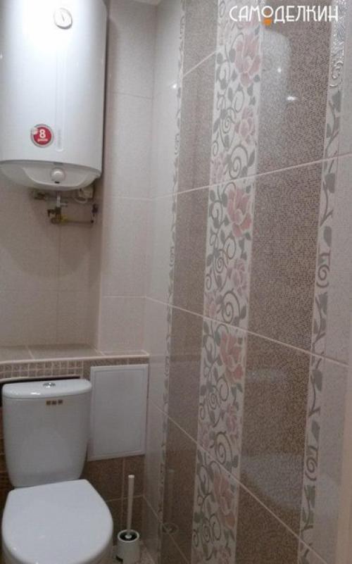 Ванная комната 4 кв м (изначально совмещенный санузел. 04