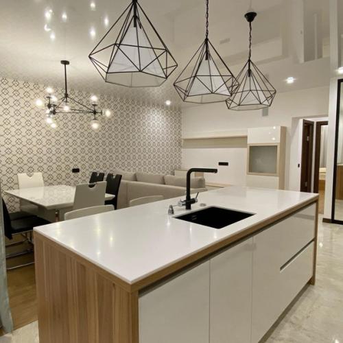 Кухня - гостиная после капитального ремонта. 04