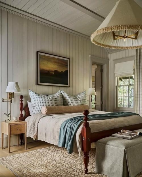 Уютный интерьер загородного дома, в котором архитектура и природа существуют в идеальном равновесии. 08