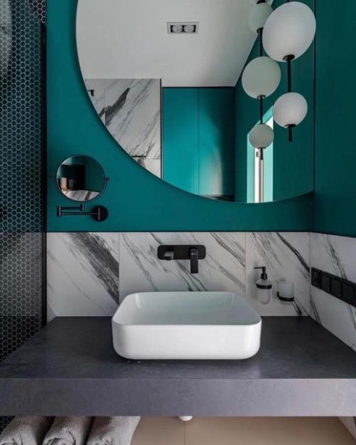 Школа ремонта.  Яркая квартира. 08