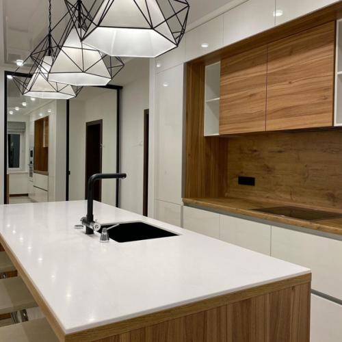 Кухня - гостиная после капитального ремонта. 02