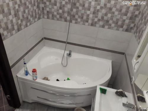 Вот и ванная к завершению своими руками подошла. 07