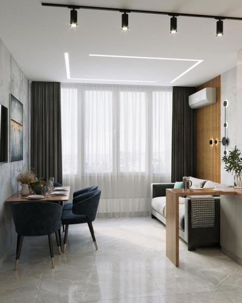 Школа ремонта.  Однокомнатная квартира. 05