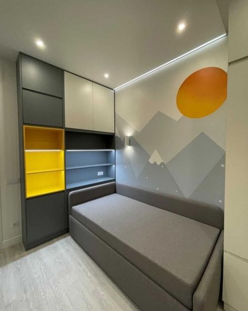 Небольшая детская после капитального ремонта по дизайн - проекту. 01