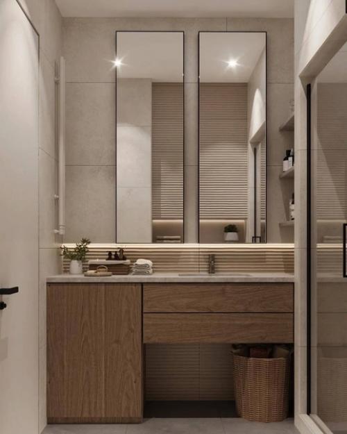 Утренняя подборка интерьеров санузлов. 02