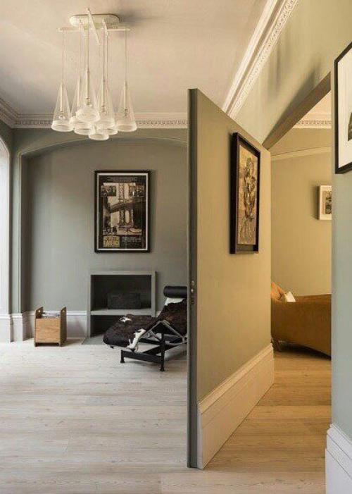 Потайная комната - оригинальное решение для уединения в большом доме. 03