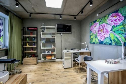 Моя студия.  Голову сломала, пока сочиняла дизайн. 01