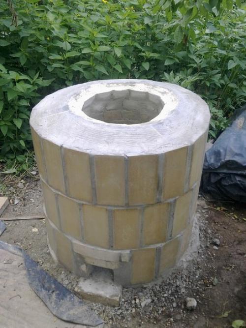 Как сделать стационарный тандыр своими руками. 01