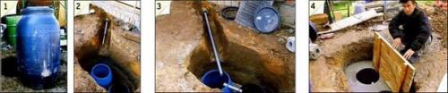 Септик для бани без откачки своими руками. 04