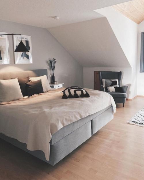 Хороший пример уютного скандинавского интерьера. 07