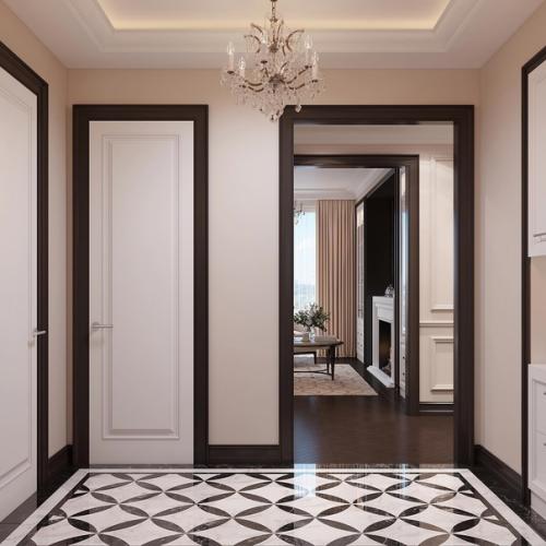 Прихожая в стиле - современная классика. 01