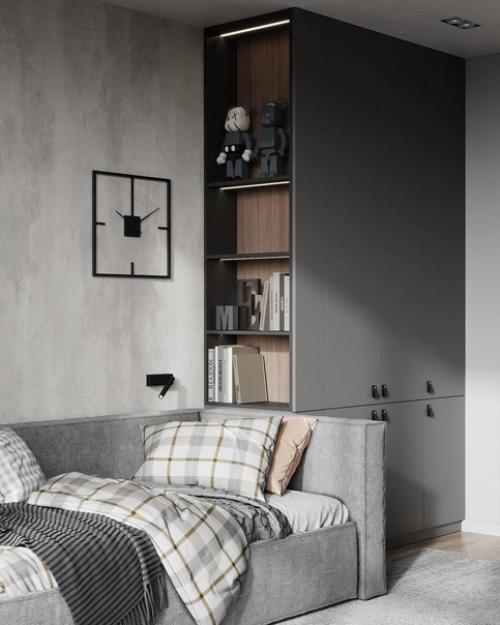 Интерьер небольшой комнаты. 05