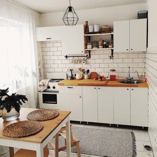 Кухня в хрущевке, площадью - 6 кв. 03