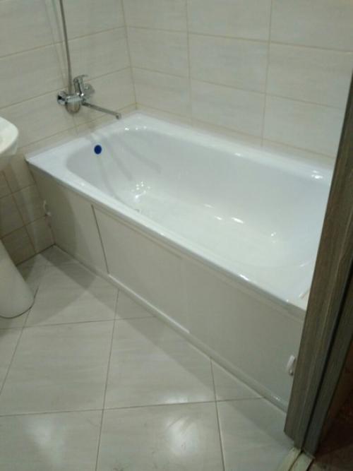 Ванна и туалет были раздельные, совместил и сделал. 08