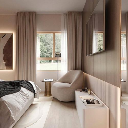 Восхитительный дизайн!  Сочетание цвета, мягкой мебели, просто желанный. 06