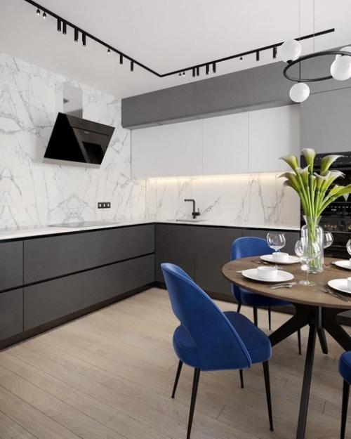 Проект квартиры в современном стиле. 01