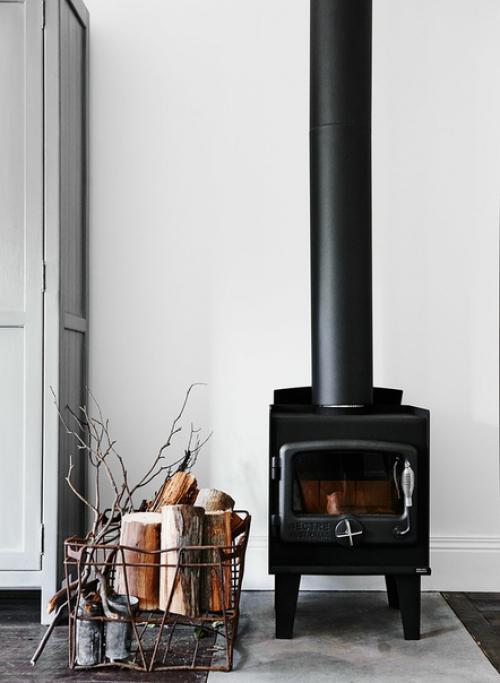Камины в интерьерах в этом году как никогда актуальны. 05