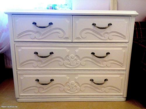 Муж говорил, что ничего путевого из этого комода у меня не получится. 04
