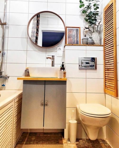 Совмещенная ванная комната, площадью - 4, 12 кв. 01