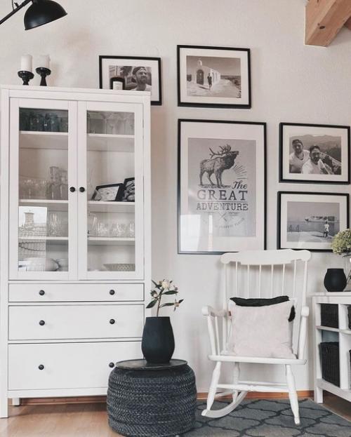 Хороший пример уютного скандинавского интерьера. 01