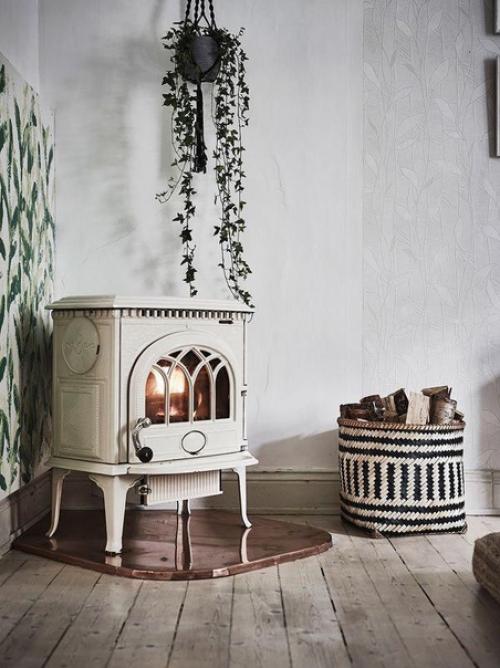 Камины в интерьерах в этом году как никогда актуальны. 04