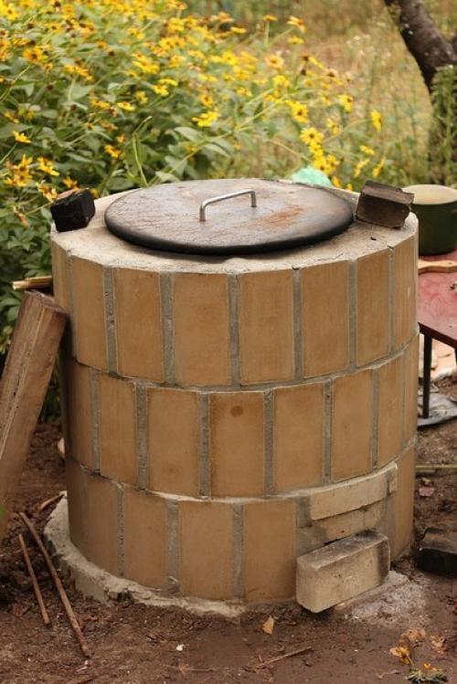 Как сделать стационарный тандыр своими руками. 02