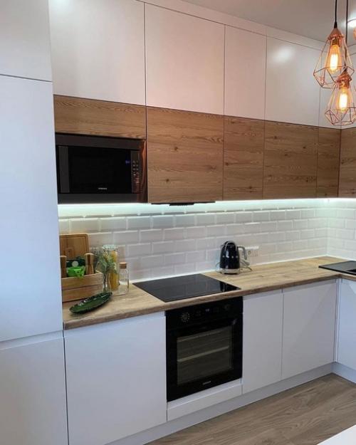 Кухня в идеальном мебельном исполнении. 01