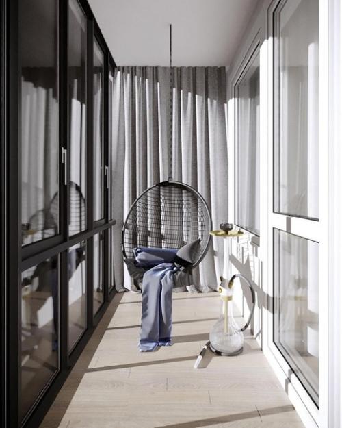 Проект квартиры в современном стиле. 06