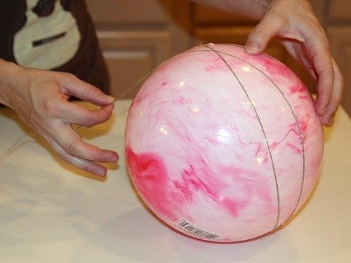 Сделай сам. Простой и эффектный абажур своими руками. 03