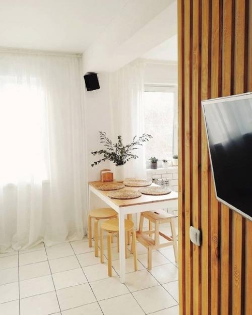 Кухня в хрущевке, площадью - 6 кв. 07