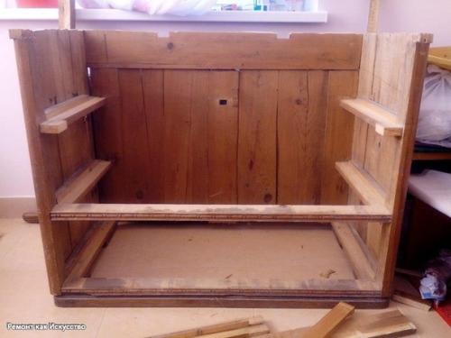 Муж говорил, что ничего путевого из этого комода у меня не получится. 01