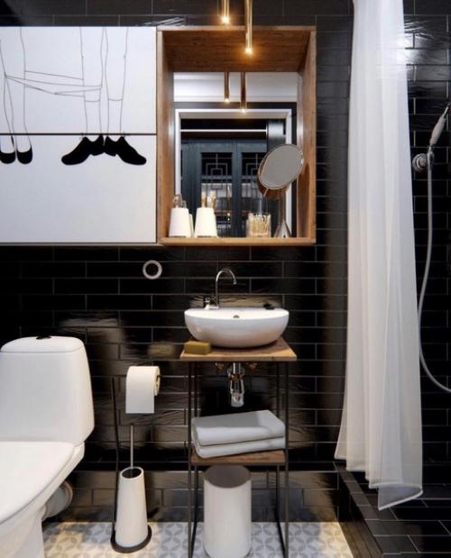 В обычной городской новостройке, среди суеты и повседневности, спрятался уютный уголок крошечной парижской квартиры. 09