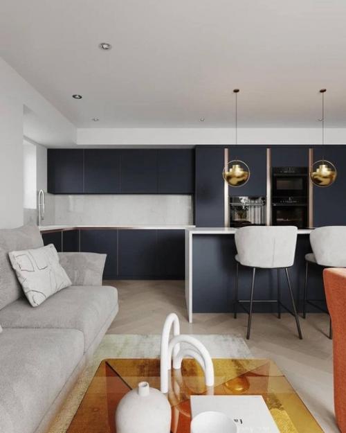 Заказчики квартиру со стандартной и лаконичной отделкой приобрели. 03