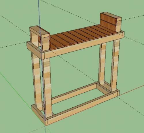 Поленницы: простые и функциональные решения. 04