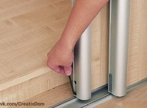 Как установить межкомнатные двери - купе? 05 Как установить межкомнатные двери - купе? 05