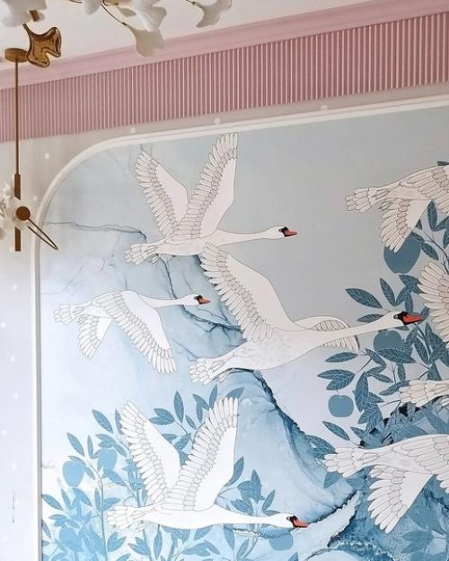 Проект и его реализация дизайна детской комнаты в загородном доме. 02