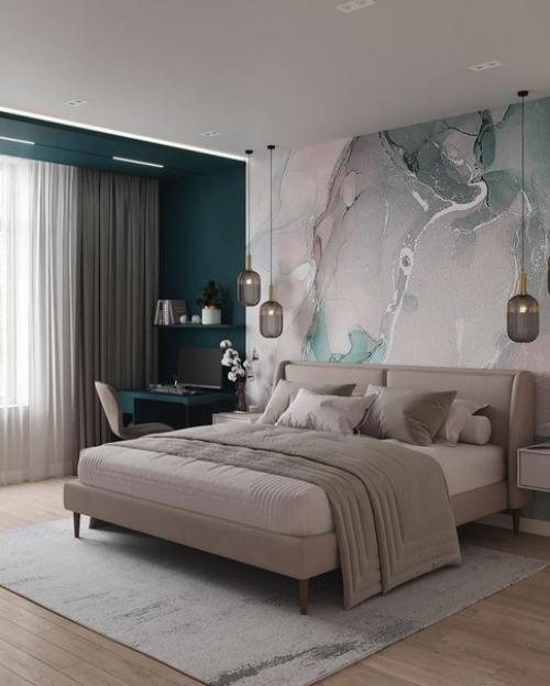 Как впм такое цветовое решение в интерьере комнаты? 02