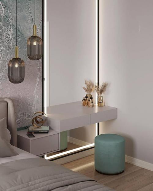 Как впм такое цветовое решение в интерьере комнаты? 07