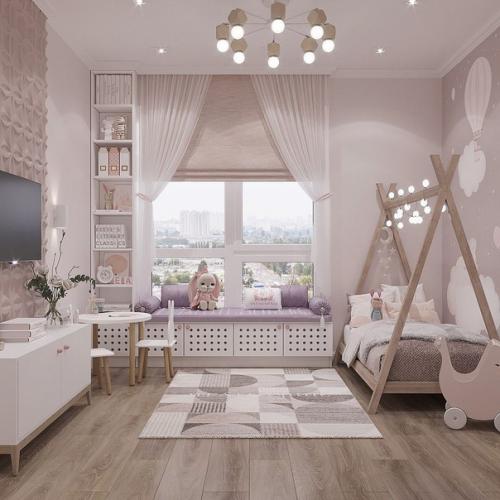 Детская комната для маленькой принцессы. 06
