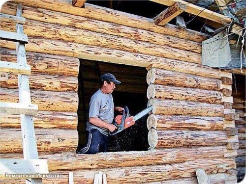 Мы строим баню. 06