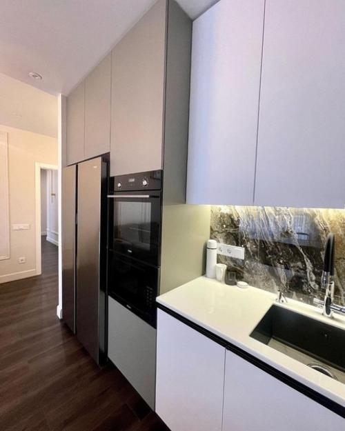 Кухня готова.  Один из самых сложных проектов. 03