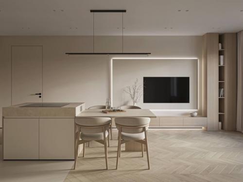 Самое сложное в реализации таких проектов - собрать все материалы в идеальный Match по цветам и фактурам. 02