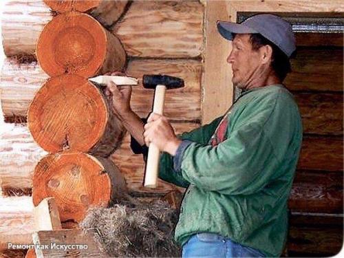 Мы строим баню. 07