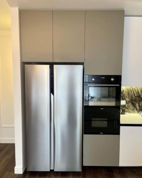 Кухня готова.  Один из самых сложных проектов. 06