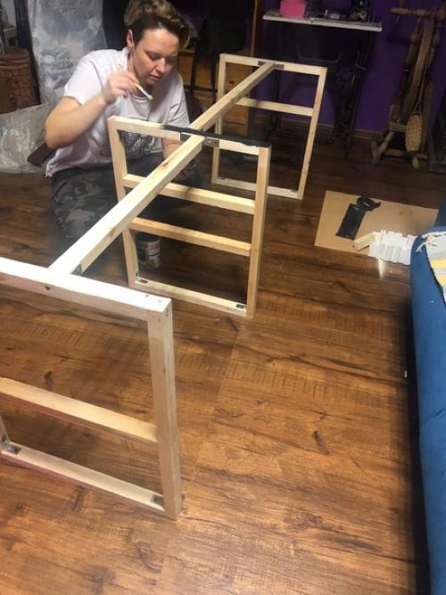 Не реставрация, но первая мебель своими руками. 02