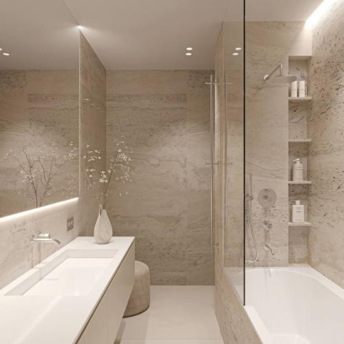 Самое сложное в реализации таких проектов - собрать все материалы в идеальный Match по цветам и фактурам. 04