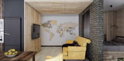 Дизайн интерьера хрущёвки 44, 0 м? 01