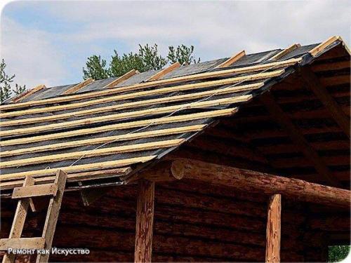 Мы строим баню. 05