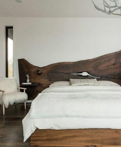 Дерево в интерьере- нестареющий элемент дизайна. 05