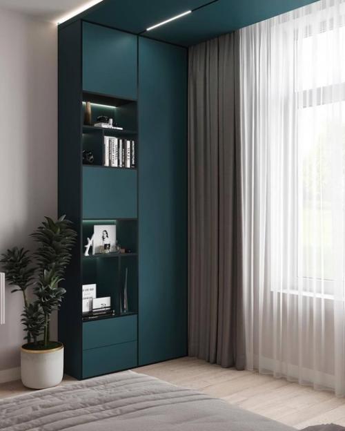 Как впм такое цветовое решение в интерьере комнаты? 06